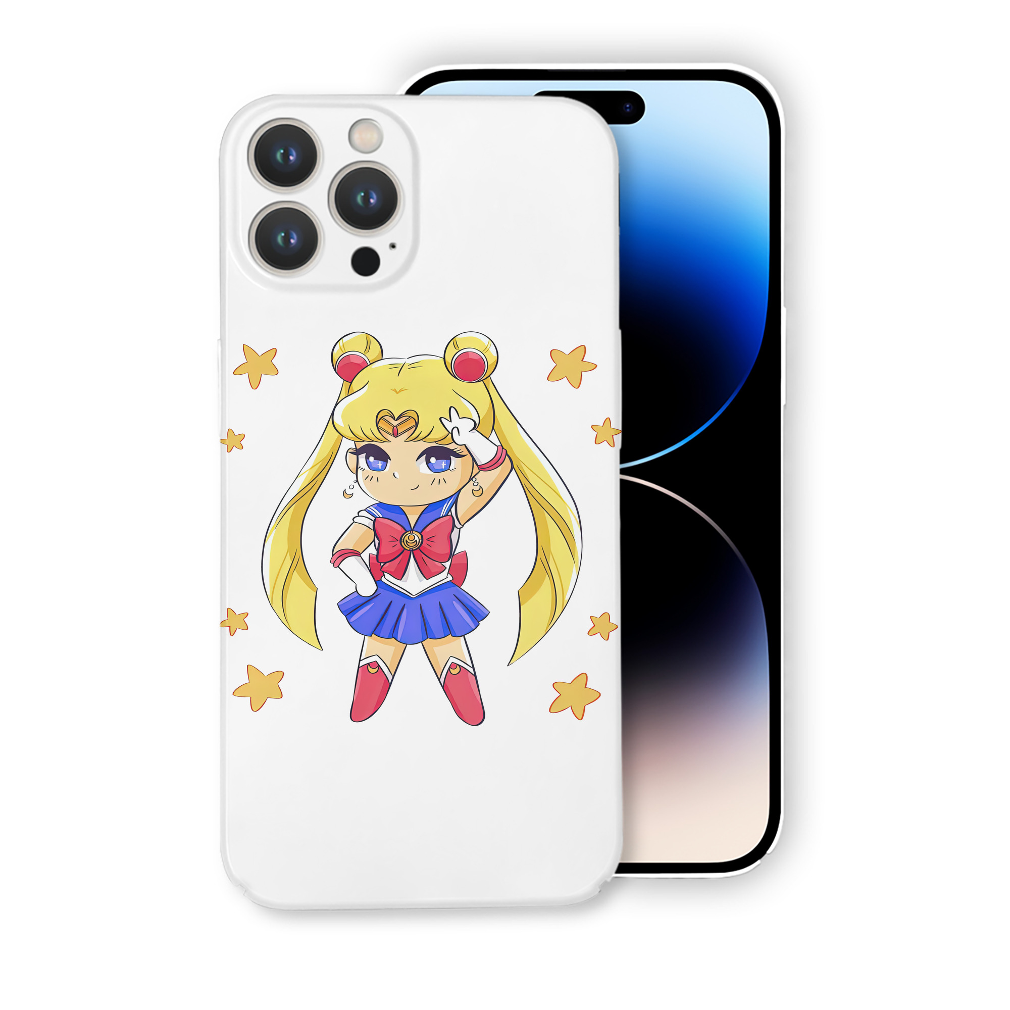 （画像用） 美少女戦士セーラームーン 月野 うさぎ つきの うさぎ Sailor Moon Tsukino Usagi 【iPhone 14シリーズ対応】ハードケース